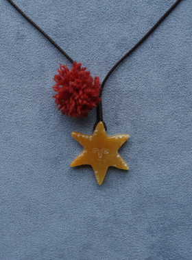 【欧阳娜娜同款】SALE E PEPE胡椒盐·金星编绳长项链圣诞礼物