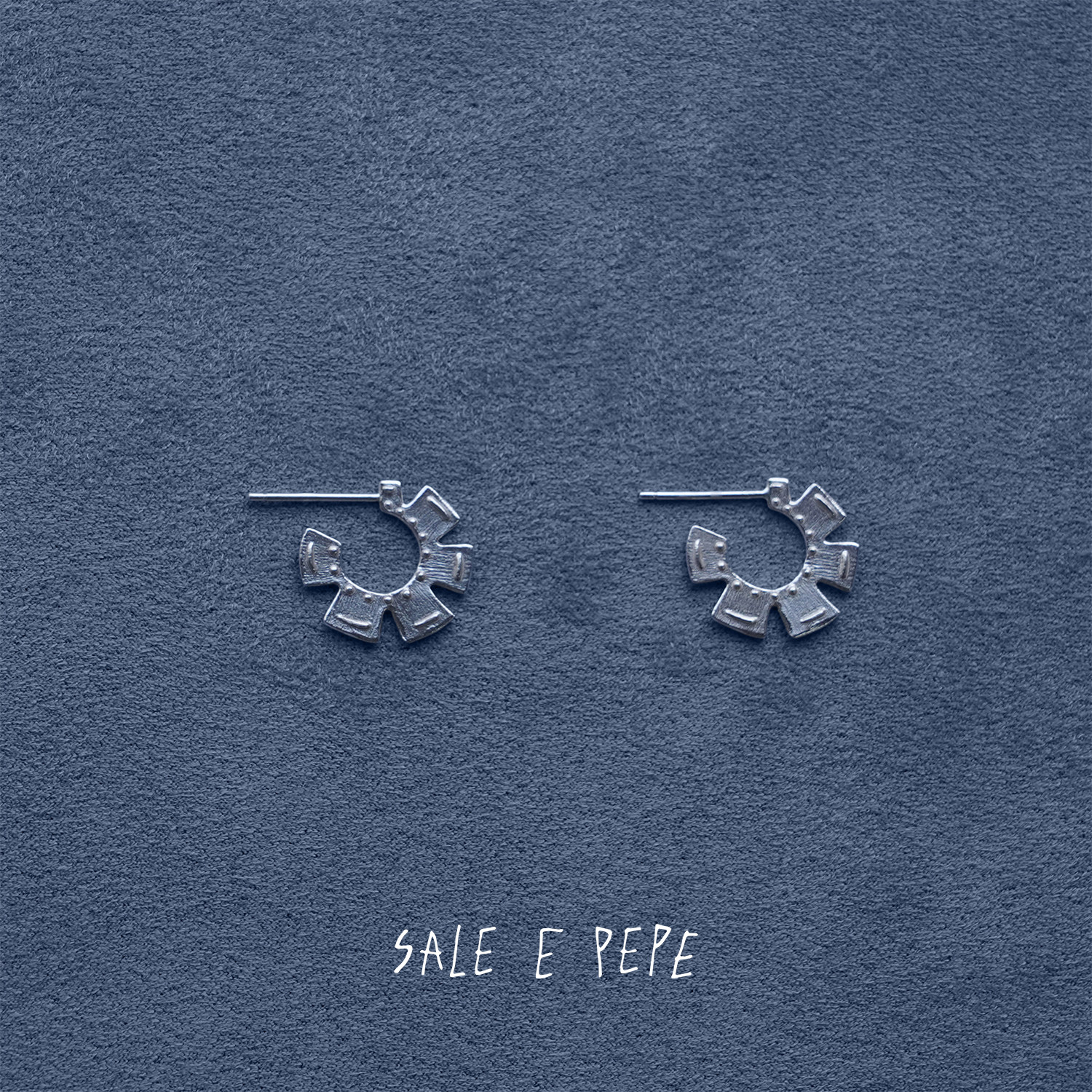 SALE E PEPE胡椒盐·纯银能量耳环