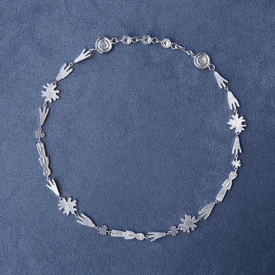 SALE E PEPE胡椒盐 纯银庆典项链