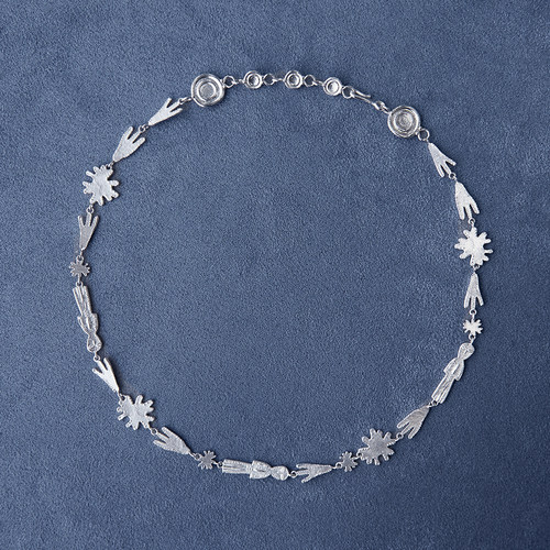 SALE E PEPE胡椒盐 纯银庆典项链