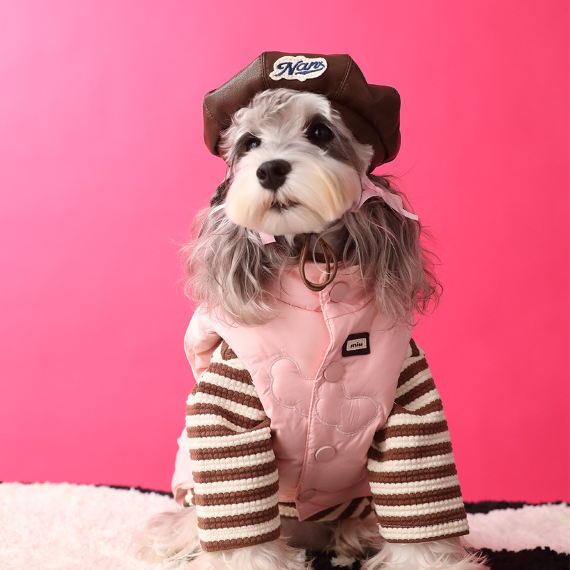 90白鸭绒宠物秋冬保暖衣服