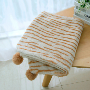 宠物狗狗猫咪冬季 加厚宠物毯盖辈毛毯被子垫子羊羔绒小毯子毛球