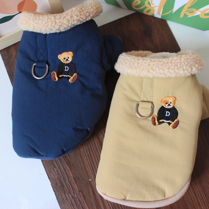 宠物狗狗猫咪秋冬棉服衣服INS