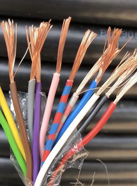 12*0.75屏蔽线 12芯0.75平方德国进口TKD 灰色外皮RVVP 电缆线