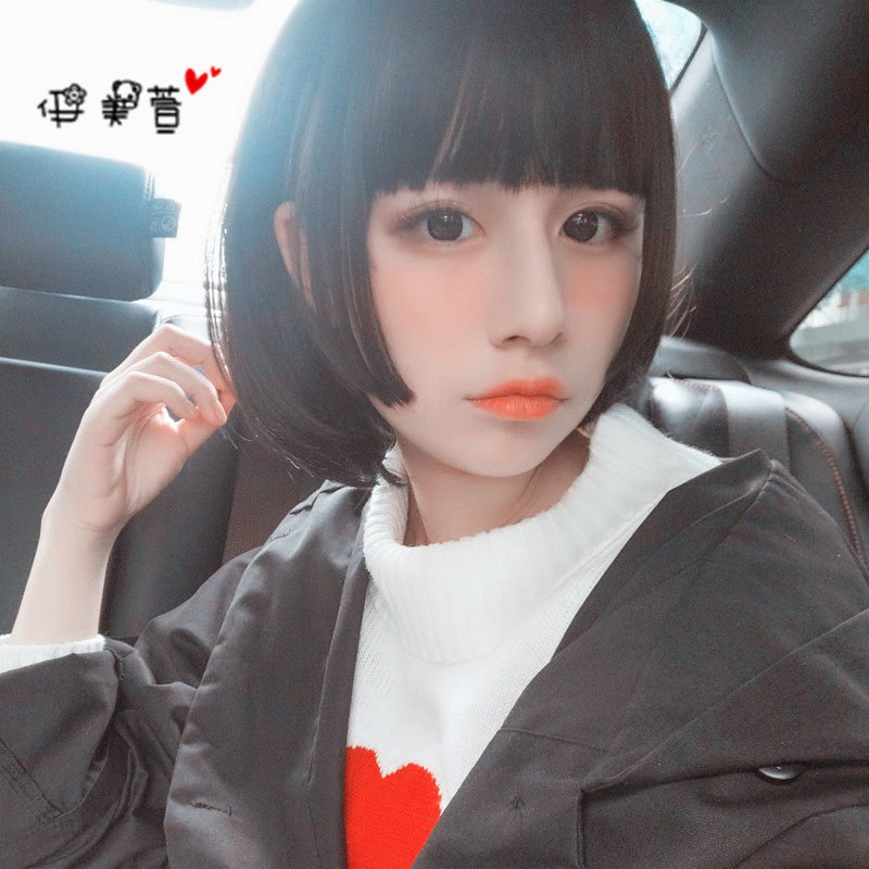 Perruque cheveux raides Court - Ref 2608925 Image 3