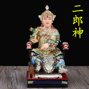 二郎神杨戬佛像神像二郎真君像华光大帝马天君马王神像工艺品摆件