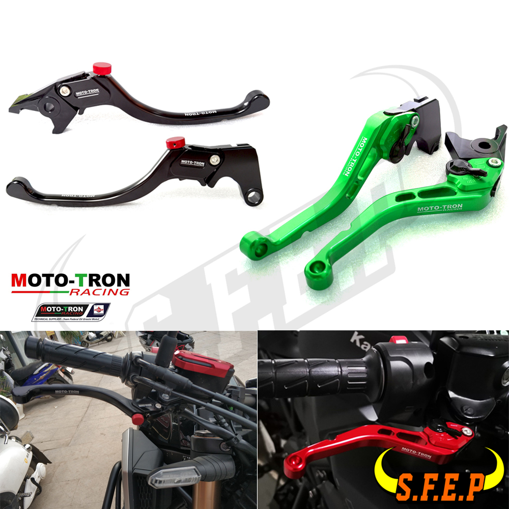MOTO-TRON适用于川崎 Kawasaki Z1000/R 17-19 刹车离合手把牛角