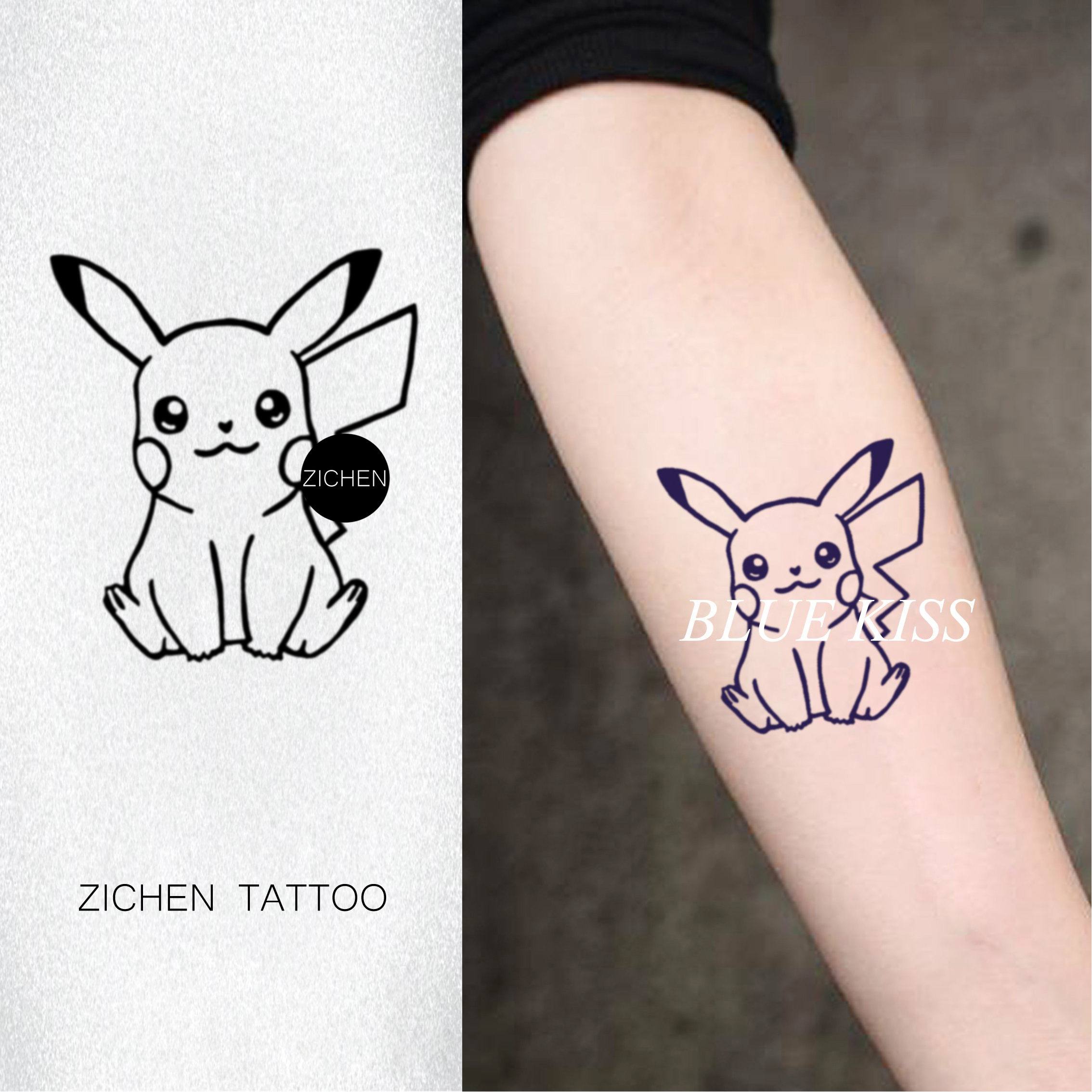 持久防水男女草本纹身贴