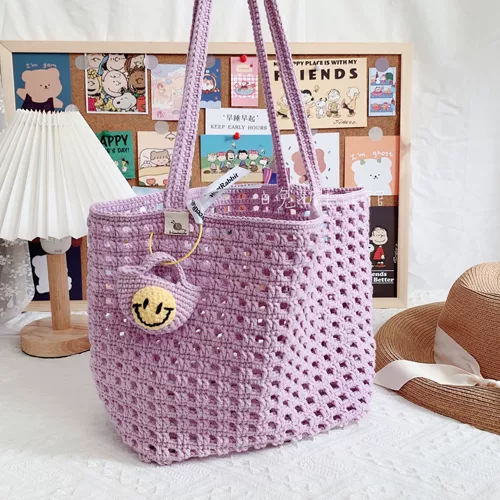 Сумка, набор материалов, DIY, белый кролик