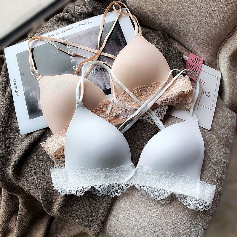 Midnight Blue三角杯无钢圈美背交叉光面性感内衣学生舒适文胸bra|ruв категории Нижнее белье, лифчик - от Buy2taobao.com для оказания профессиональной услуги покупки агента Taobao