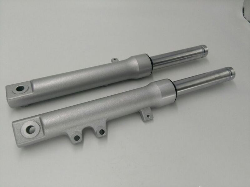 适用五羊本田WH100T-M-G喜悦100左右前减震前叉前避震原装配件