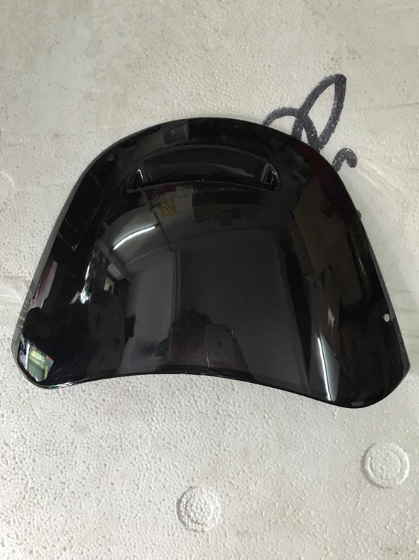 适用五羊本田WH100T喜悦灯箱头罩挡风玻璃遮阳板原厂正品配件