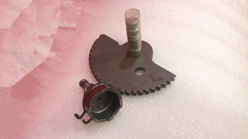 适用五羊本田WH100T-H-G喜悦公主脚起动齿轮起动从动齿轮启动轴