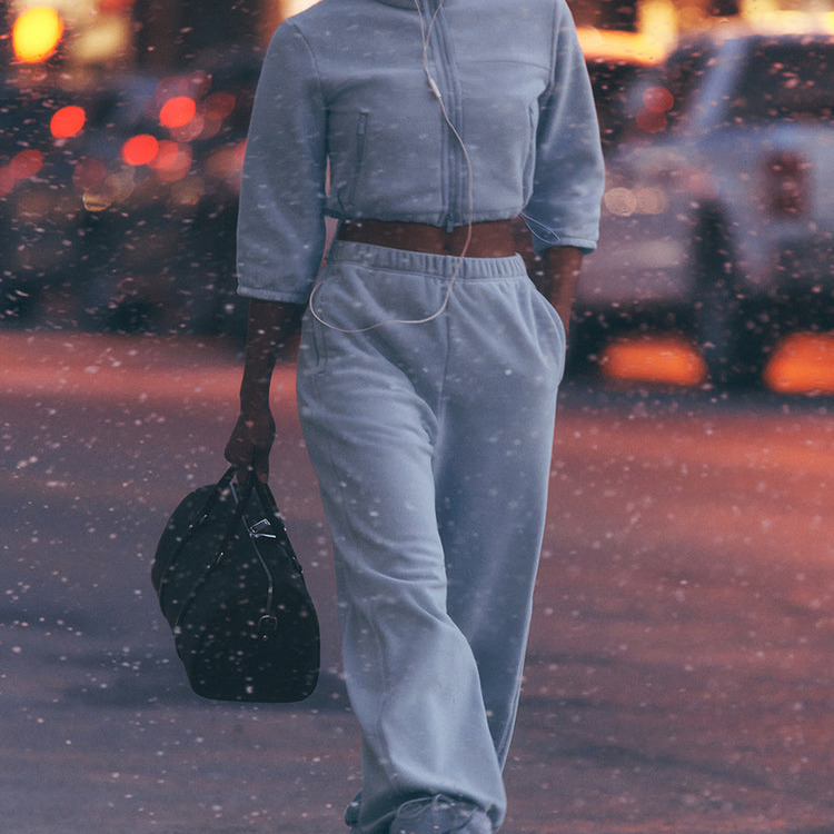 alo新款抓绒外套运动裤套装