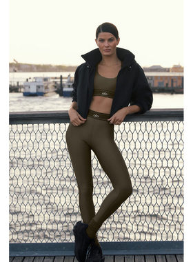 alo新款 Airlift High-Waist Suit Up Legging运动健身紧身长裤