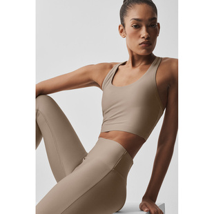 alo新款Airlift Super Sleek Bra Tank轻薄运动文胸背心 健身瑜伽