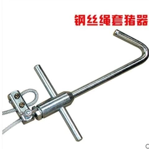 猪用绑定绳绑定器 金属绑定绳子套猪绳 不锈钢套猪的绳套猪器保定,畜牧/养殖物资,畜牧/养殖器械,淘宝优惠券,粉丝福利购,淘宝优惠卷