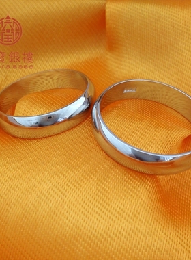 银戒指女儿童小尾戒S925加大特大