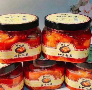 萝小仙切件泡菜 500g罐装 乳酸菌发酵 酸辣脆爽 匠心制作 用料丰