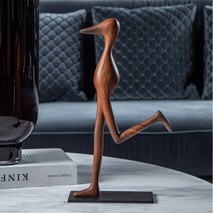 无际系列 动物人形摆件 北欧轻奢客厅人物装饰品现代简约酒柜摆件