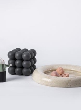 茶几客厅摆件 极简个性软装工艺品第六空间系列 索菲亚 欧派搭配