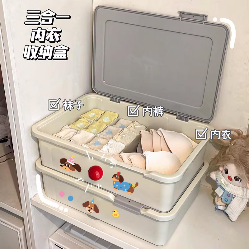 三合一内衣收纳一盒搞定