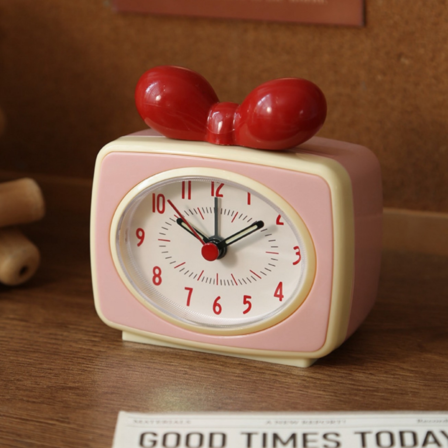 学习专用起床神器闹钟默默爱