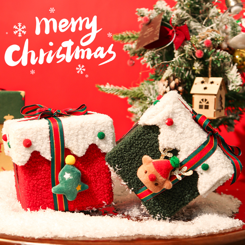 默默爱圣诞节礼物空盒平安夜礼盒