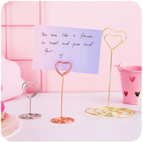 Photo clip, post it note, small message card, postcard, photo clip, vertical business card, desktop, post it holder