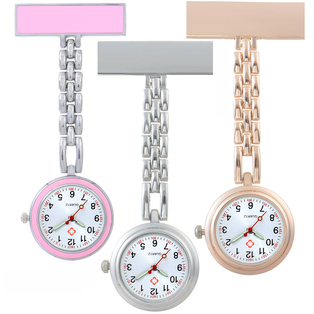 华柏护士表挂表胸表医用医护理护师秒表怀表考试刻字男女口袋便表