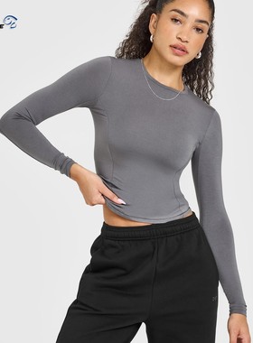 现货代购ONER ACTIVE女MELLOW SOFT跑步健身瑜伽服莫代尔长袖上衣