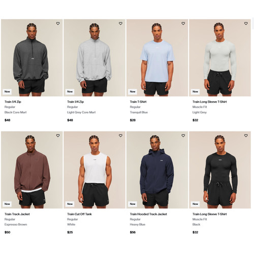 GYMSHARK 26年8月男装新品代购