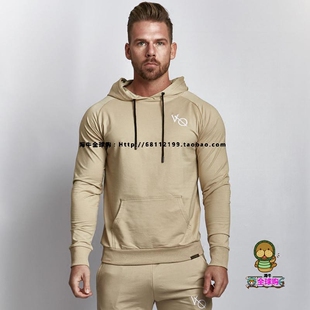 清仓现货Vanquish VQ男子运动休闲健身套头卫衣连帽衫