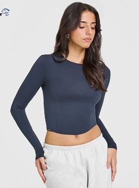 代购ONER ACTIVE女MELLOW SOFT柔软健身运动瑜伽服莫代尔长袖上衣