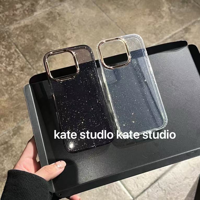 小红书 kate（手机壳版）闪粉手机壳适用iPhone16promax手机壳苹果15pro氛围感天花板ins13