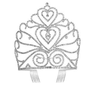 皇冠头饰酒吧舞会选美小姐大气王冠年会颁奖冠军季军亚军