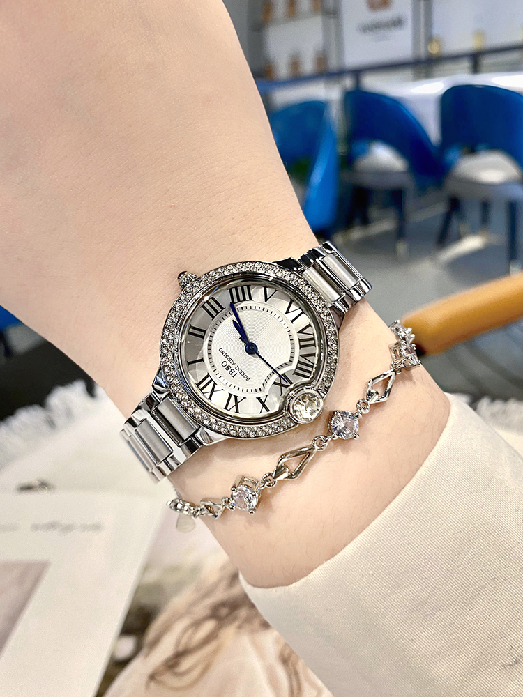 IBSO2025年新款手表女简约石英女士手表时尚潮流防水女表送女友