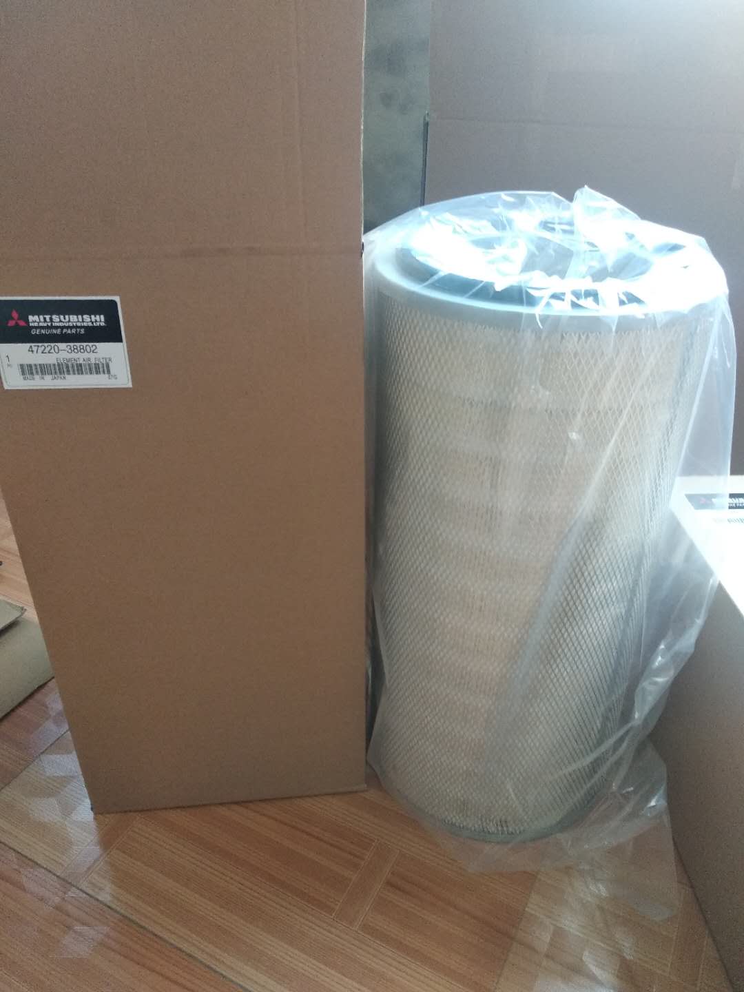 47220-39802空气格滤芯适配三菱发电机组