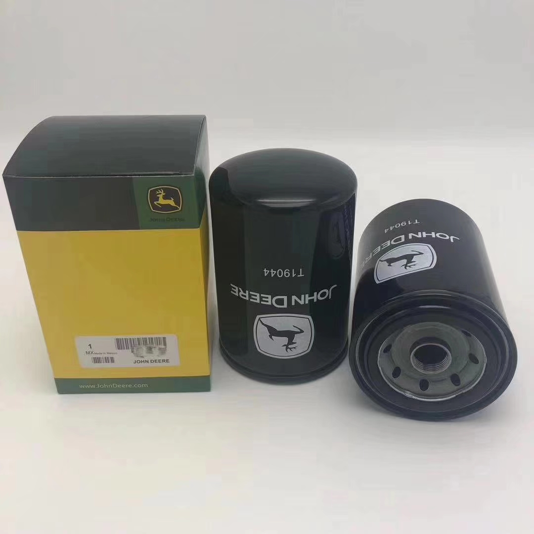 T19044机油滤芯适配约翰迪尔强鹿农机发电机组