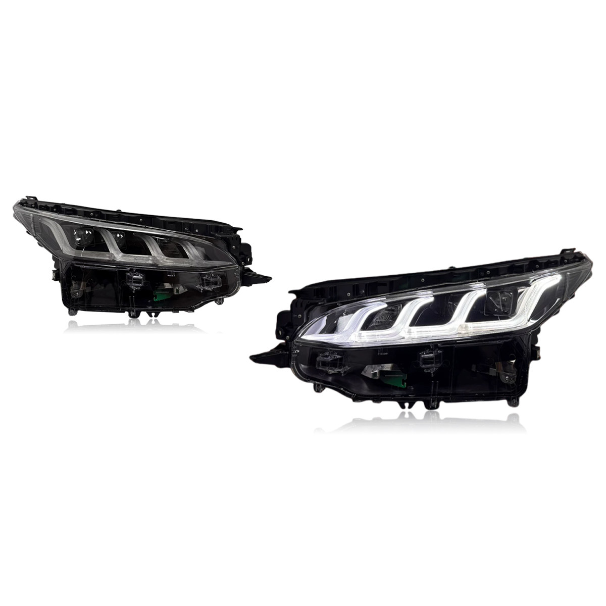 thumbnail for Suitable for 21-25 Toyota Fortuner Headlight Assembly, Modified Led Daytime Running Lights with Flowing Turn Signals