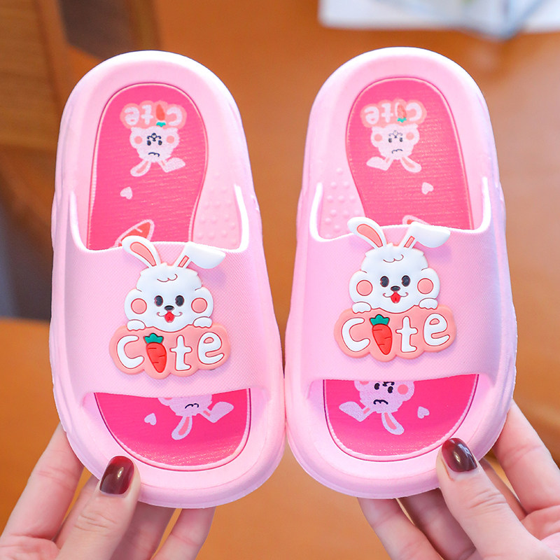 儿童拖鞋女童可爱卡通兔子室内防滑一字防臭防水女孩宝宝凉拖鞋夏,童鞋/婴儿鞋/亲子鞋,儿童棉拖鞋,淘宝优惠券,粉丝福利购,淘宝优惠卷