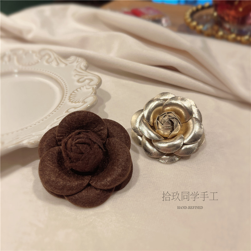 手工胸针高级感富家千金