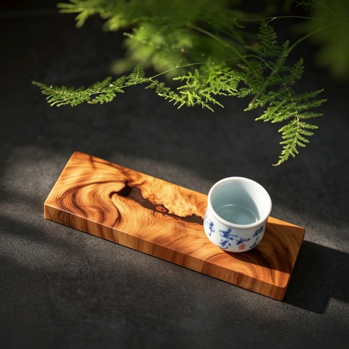 文玩崖柏底座悬崖侧柏方形茶盘