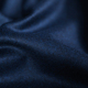 意大利进口深蓝黑色细腻垂顺单面短顺羊绒顺毛羊毛设计师布料