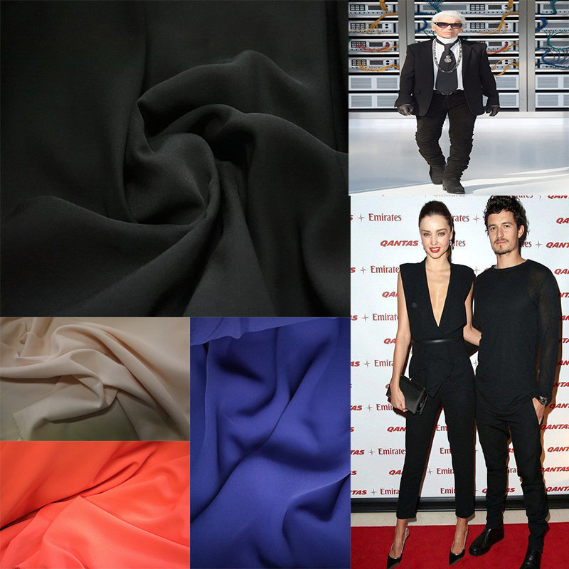 韩国进口日本醋纤麻纱精纺醋酯聚酯纤维服装面料高科技布料