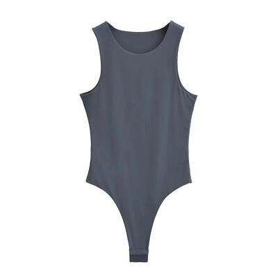 圆领无袖连体背心内搭吊带打底衫