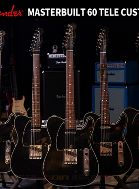 Fender Masterbuilt 60 TELE 轻度做旧 PAUL WALLER电吉他 仙儿哥
