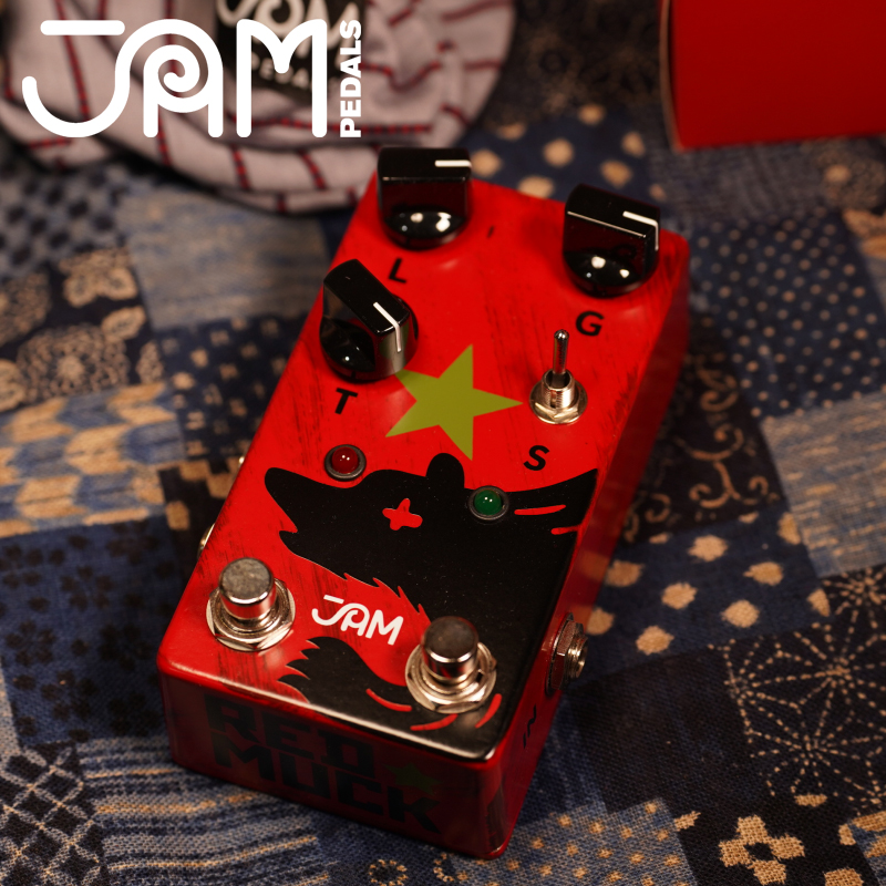 JAM Pedals Red Muck mk.2 Muff失真FUZZ法滋单块效果