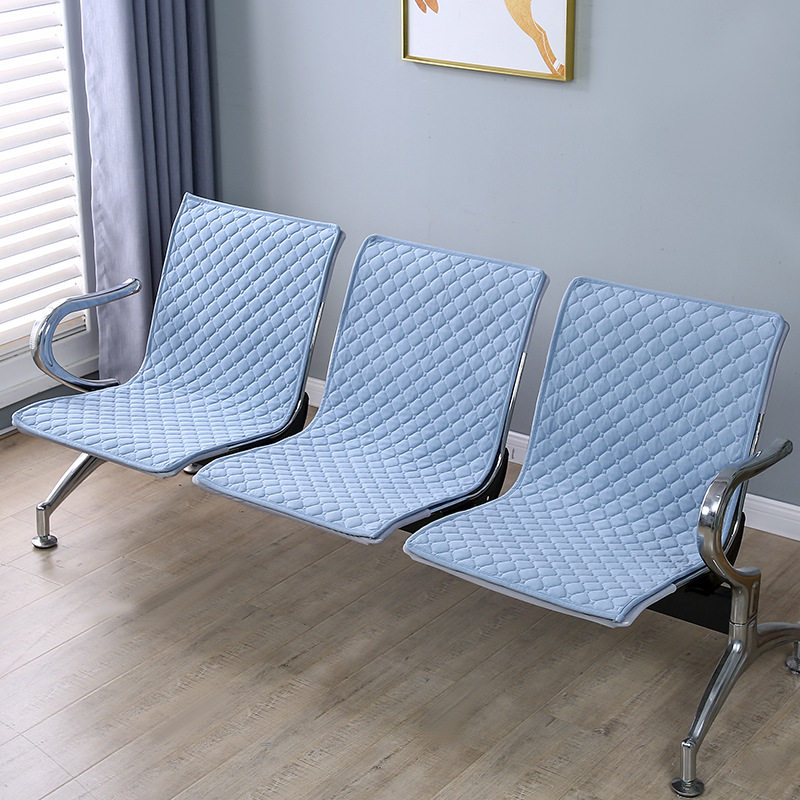 三人位排椅隔凉垫医院不锈钢三连排长椅连体椅垫套短绒海绵垫椅套,居家布艺,椅套/椅垫,淘宝优惠券,粉丝福利购,淘宝优惠卷