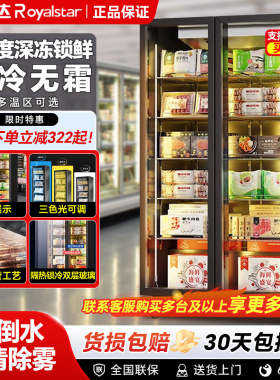 荣事达冷冻展示柜商用低温冰柜